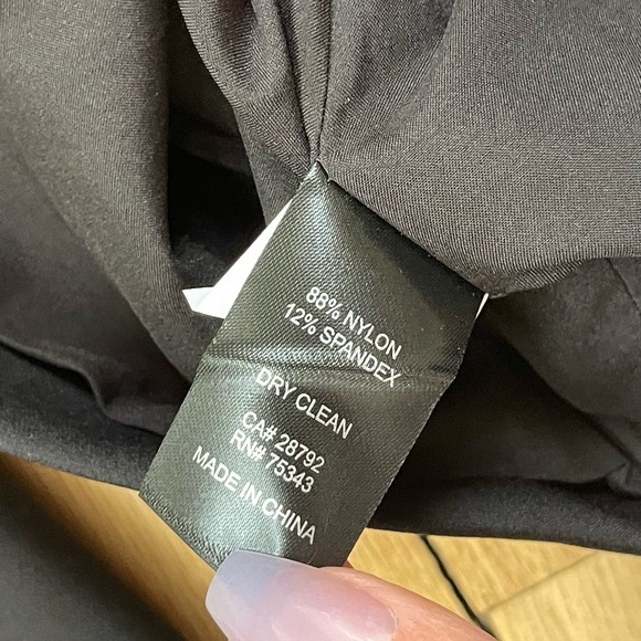 House of Harlow Black Gold Button Asymmetrical Blazer Women’s Size Small - Picture 7 of 7